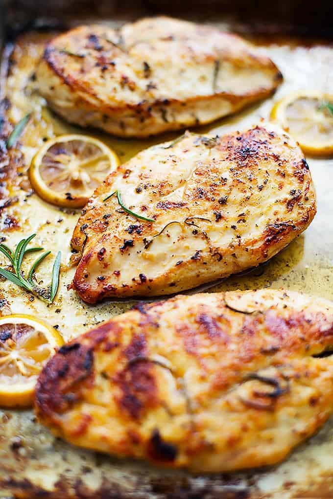 Broiled chicken recipe breasts