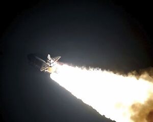 Space shuttle endeavour night launch