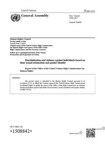 Discrimination example filed hrc sex statement