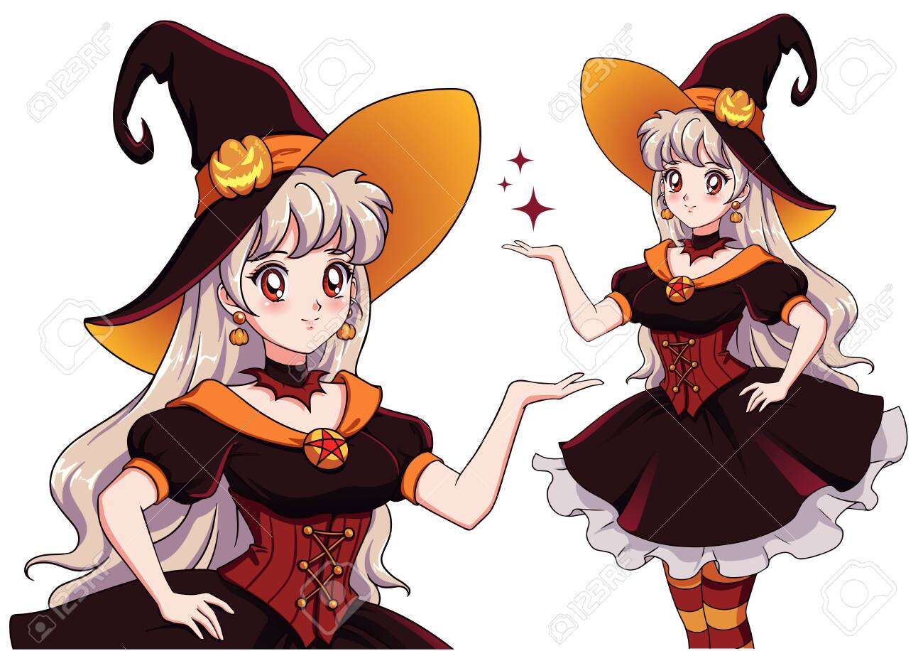 Anime girl halloween costume