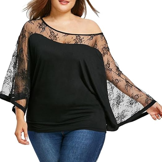 Sexy top for plus size woman
