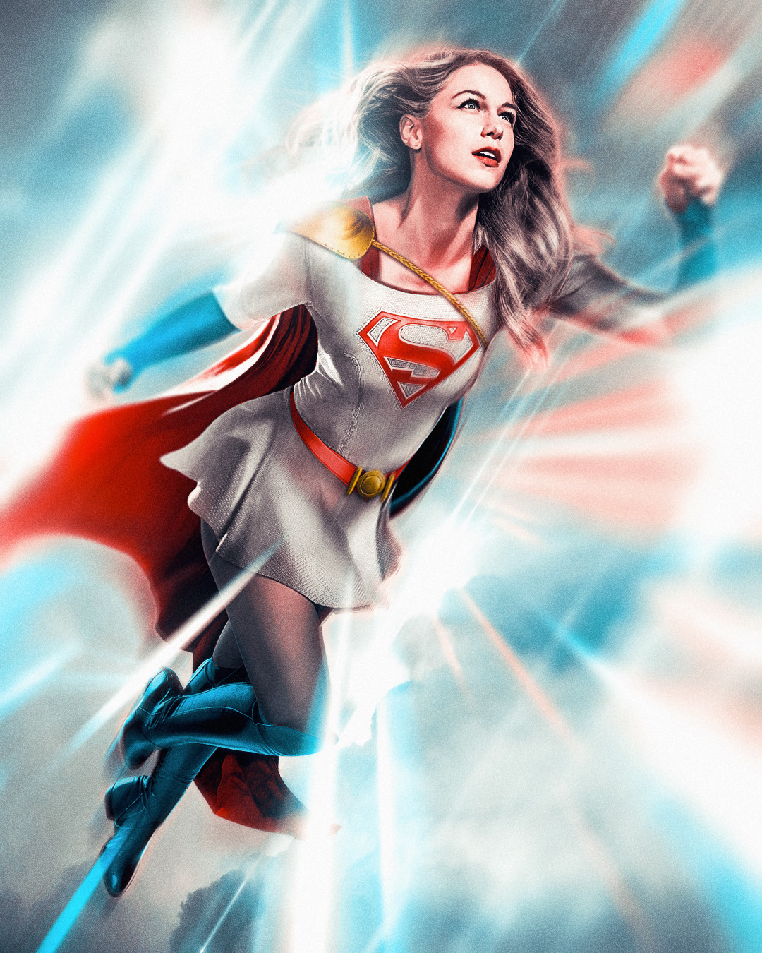 Power girl as supergirl