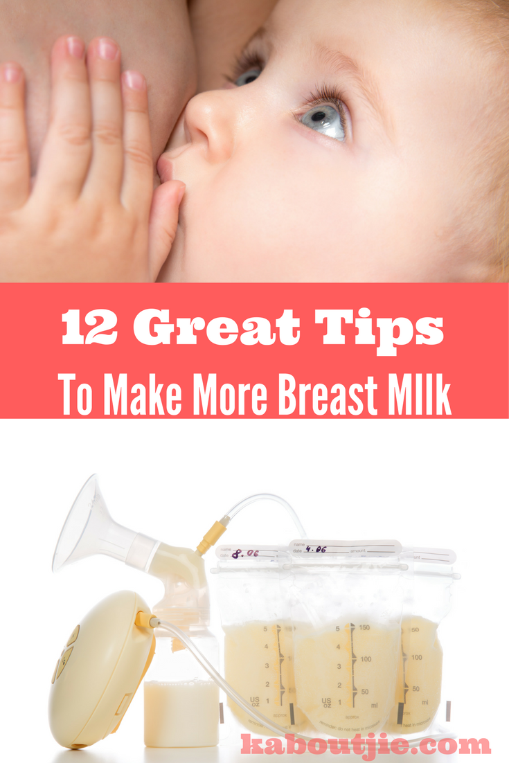 Breast make milk more