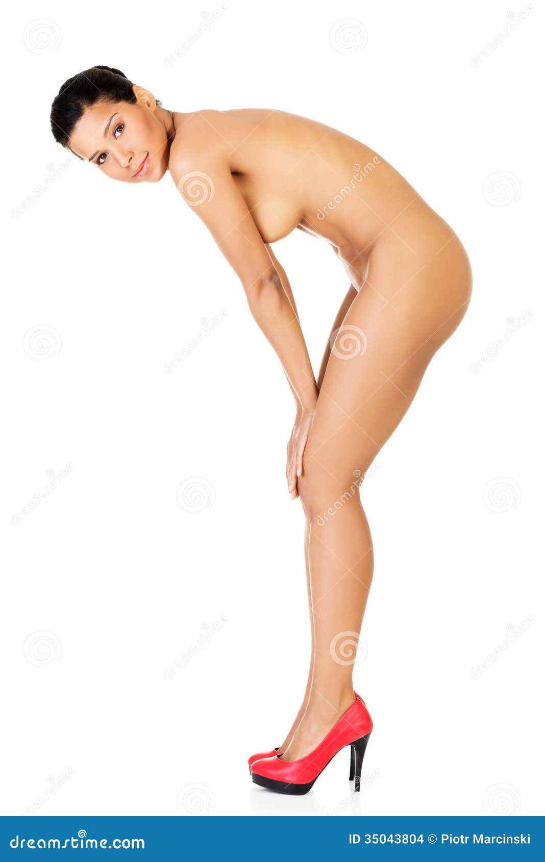 Sexy nude women high heels