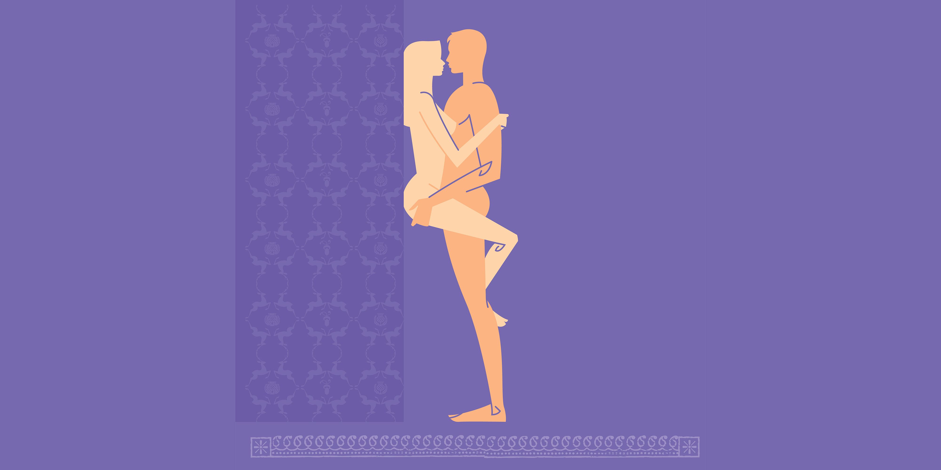 Standing sex upright position videos