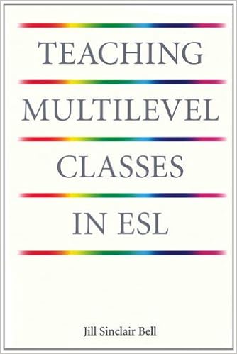 Adult class esl multilevel teaching