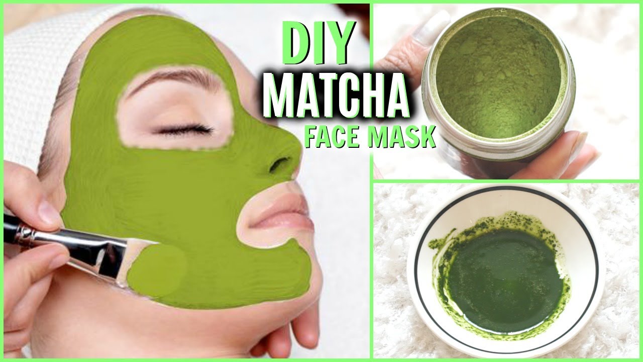 Homemade facial masks tea