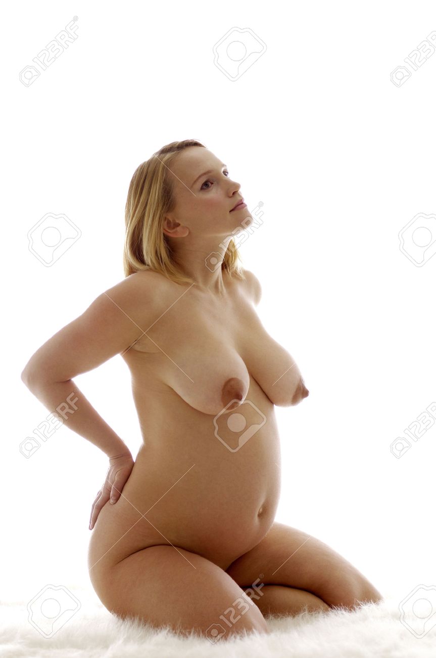 Pretty nude pregnant women