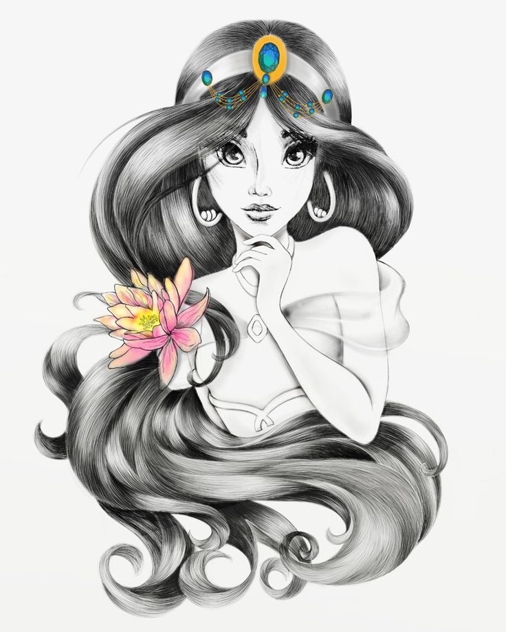 Jasmine disney princesses tattoos
