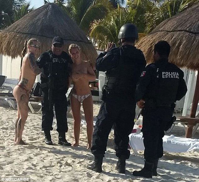 Cancun nude beach sex