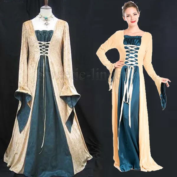 Adult renaissance royalty princess costume