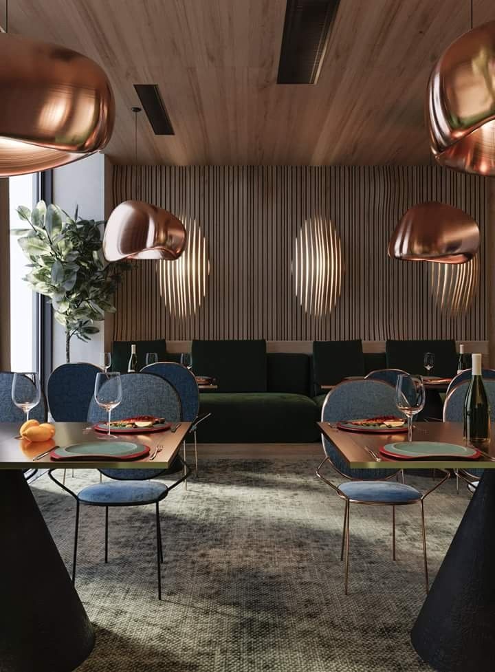 Restaurant lounge furniture design