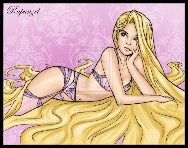 Sexy disney princesses rapunzel