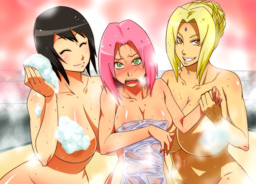 Naruto sakura bath nackt