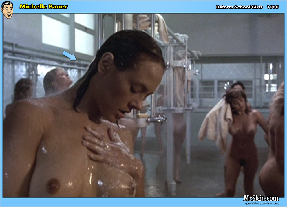 Nude group shower movie scene