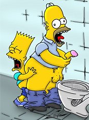Simpsons homer bart porn