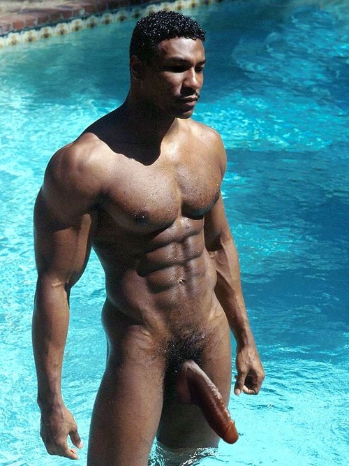 Black beautiful nude men
