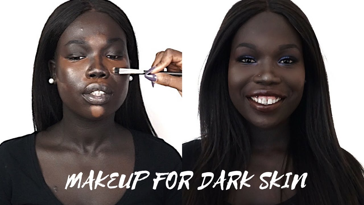 Dark skinned black women ass
