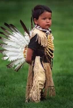 Cute american indian boys