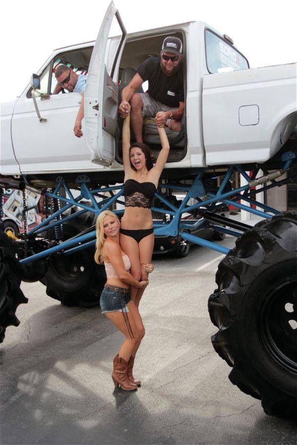 Mud trucks and girls naked