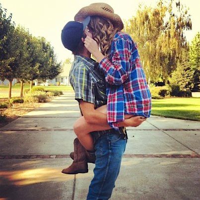 Cute country couples love