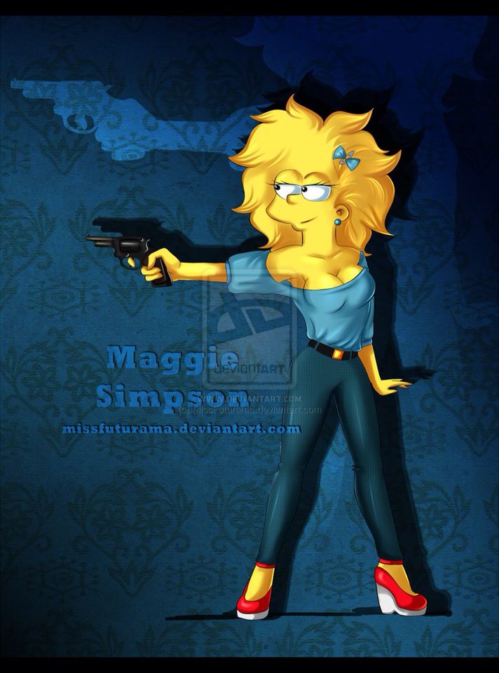 Bart and maggie simpson porn