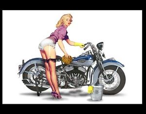 Harley davidson motorcycle and girls