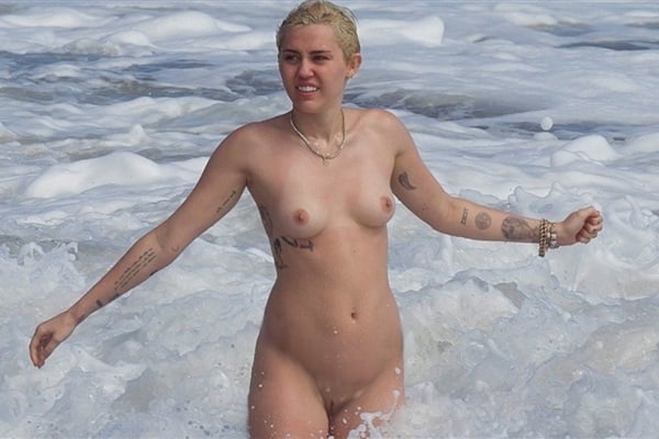 Miley cyrus nackt nude