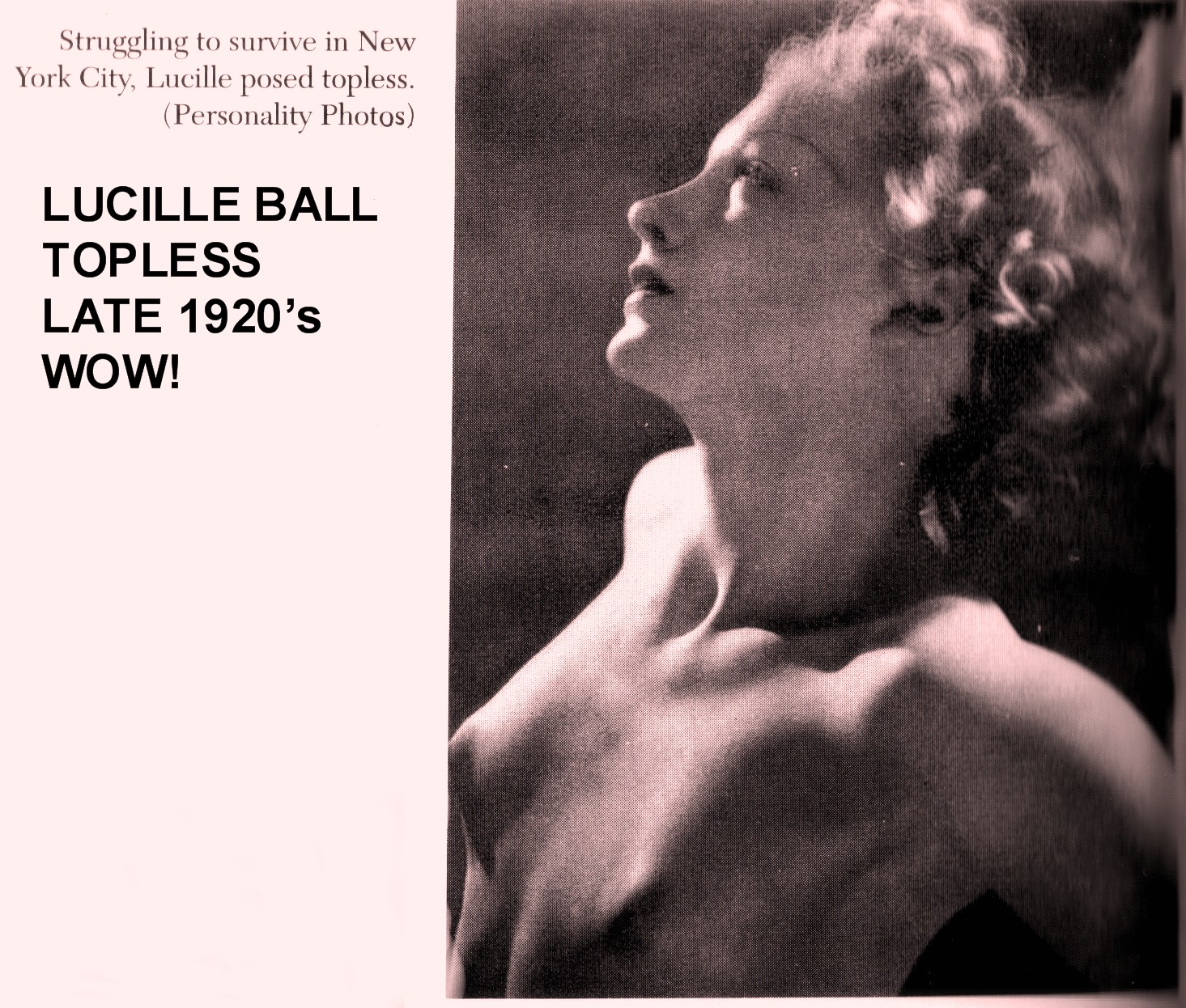 Ball naked lucille Lucille Ball. 