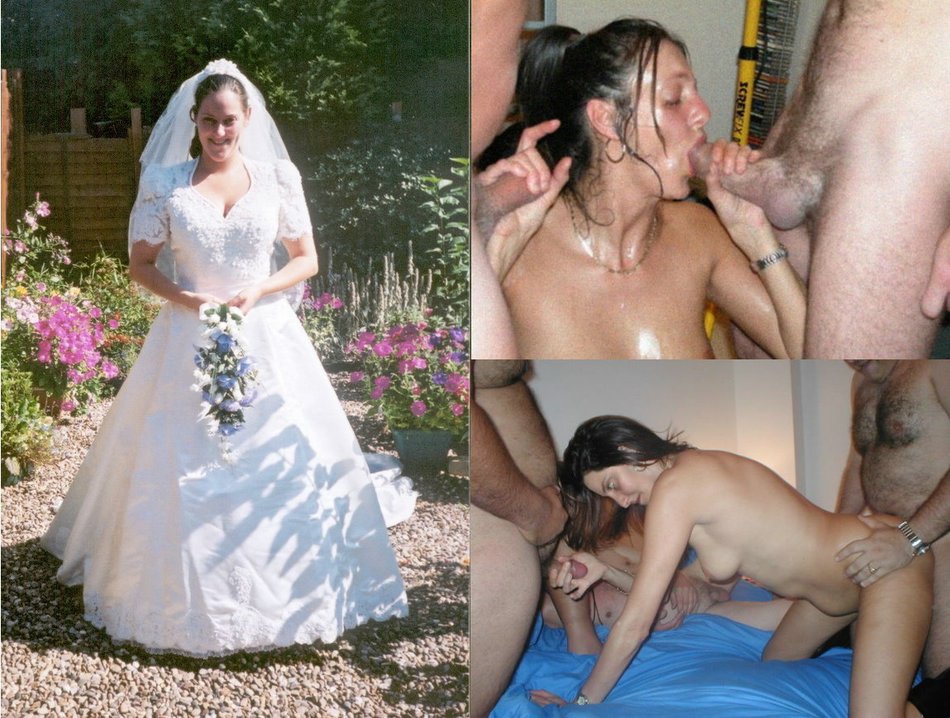 Real amateur wife bride
