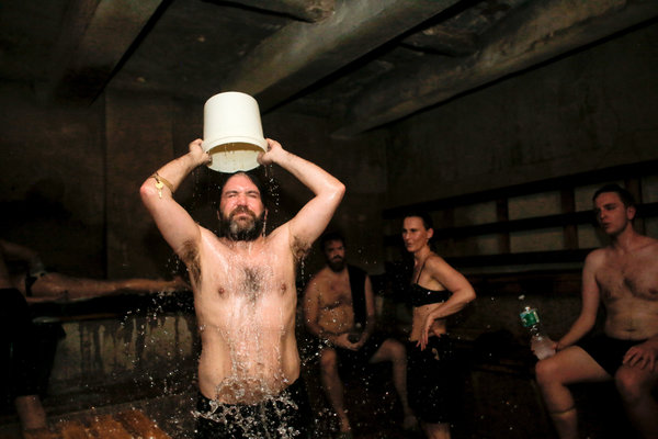 Nudist girls sauna russia