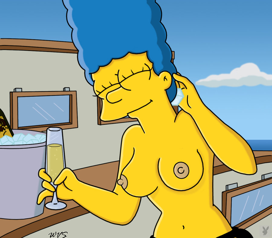 Simpson boobs marge Marge Hentai