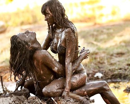 Nude mud wrestling sex
