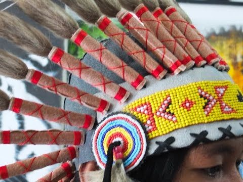 How to make indian headdress for adults