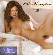 Alex kingston nude fakes