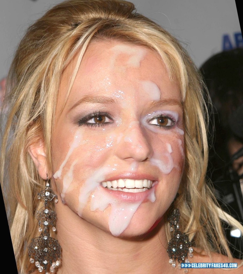 Britney spears celebrity cum facials