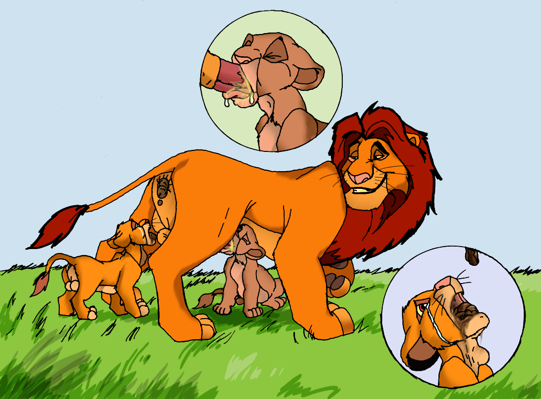 Cartoon lion king porn