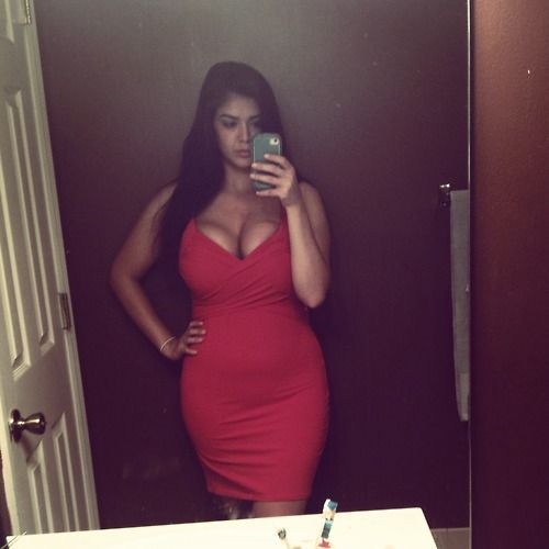 Thick girl tight dress
