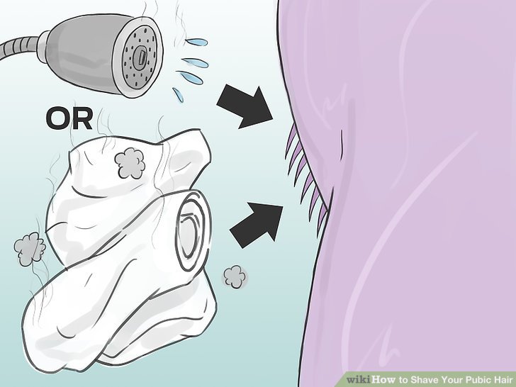 Step by step shave pussy photo