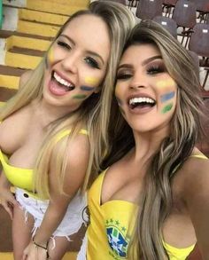 Hot sexy brazilian soccer fans