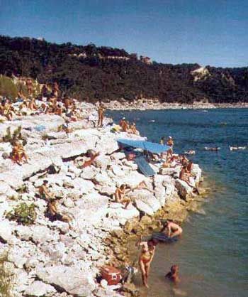 Lake travis hippie hollow nudes