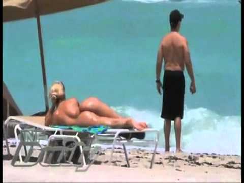 Coco austin sunbathing nude