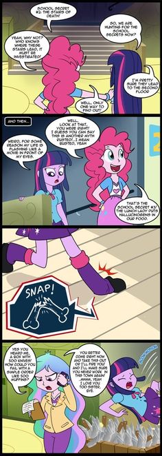 Hot naked pinkie pie comic