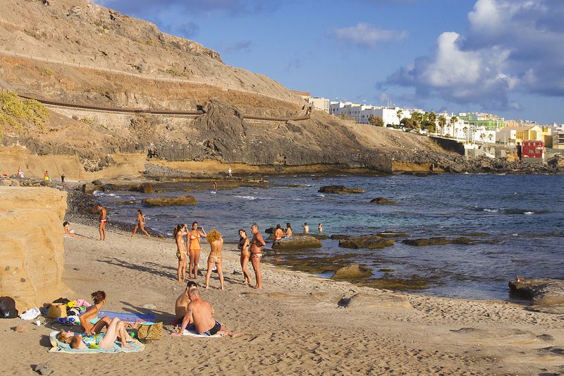 Spanish islands nude beach