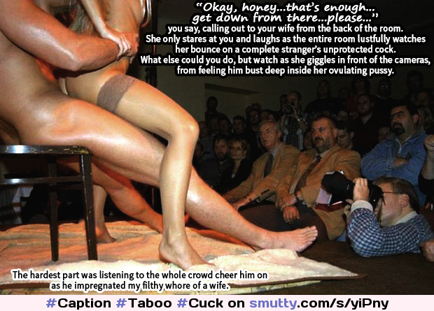 Humiliated cuckold hot wife captions