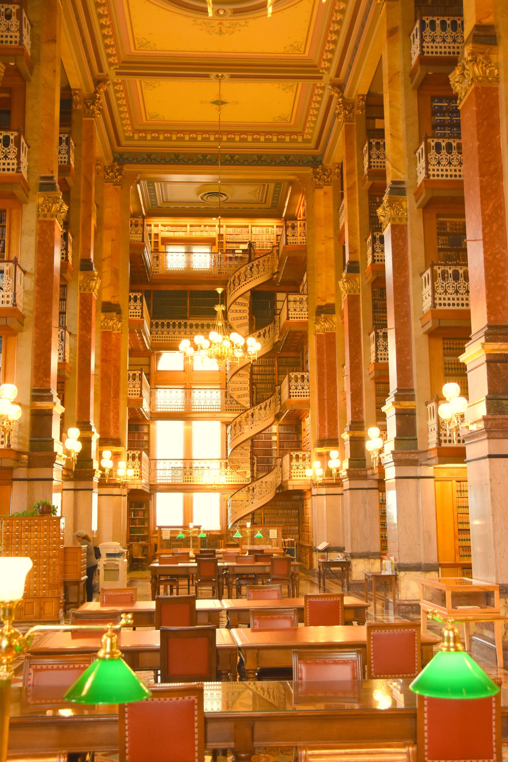 Iowa state capitol law library