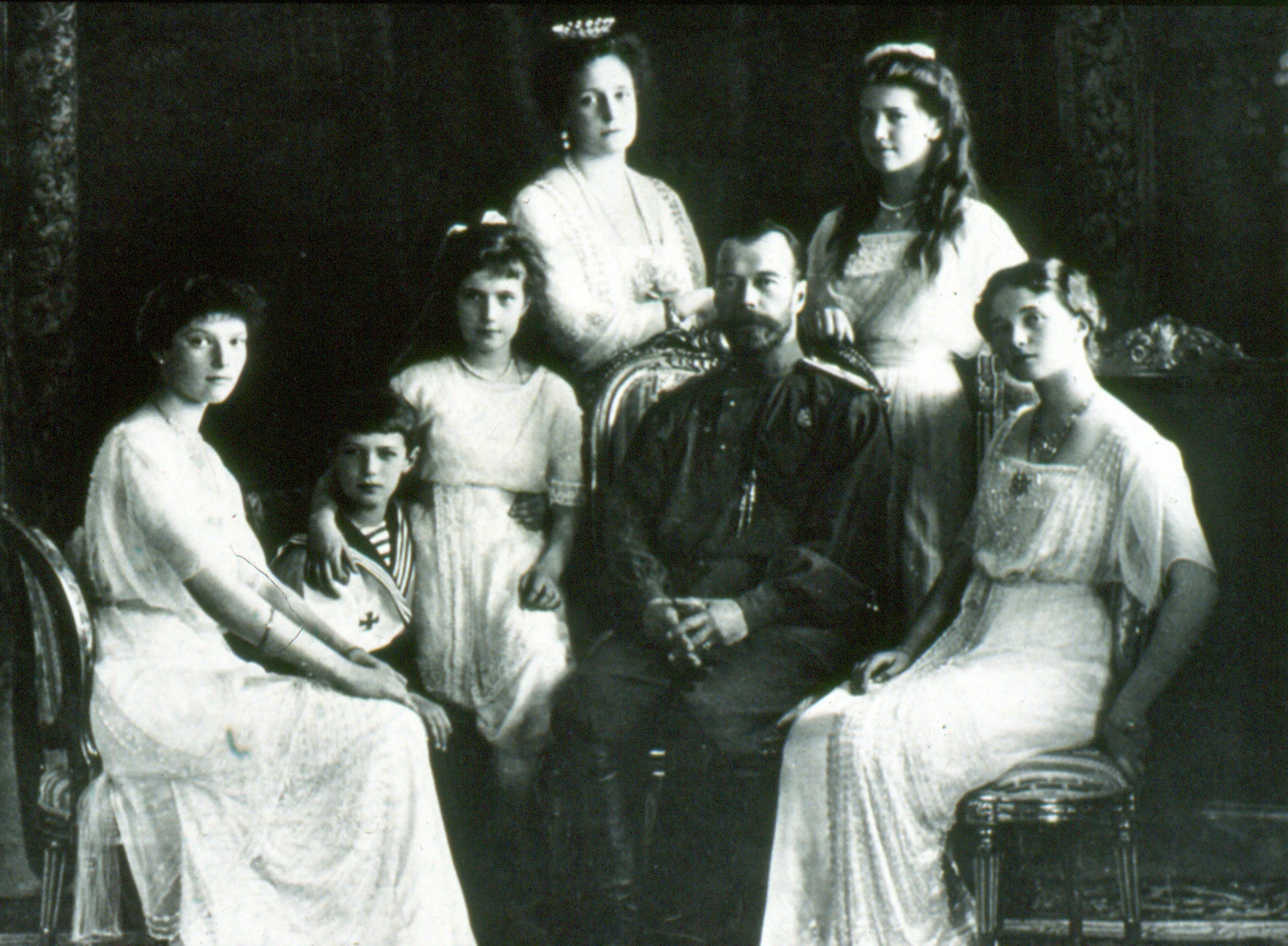 Vintage russian nudist family