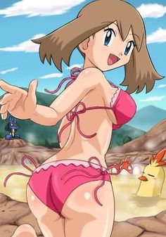 Hot sexy lesbian may from pokemon