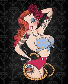 Porno animado pin up