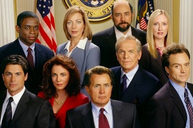 West wing stars nude